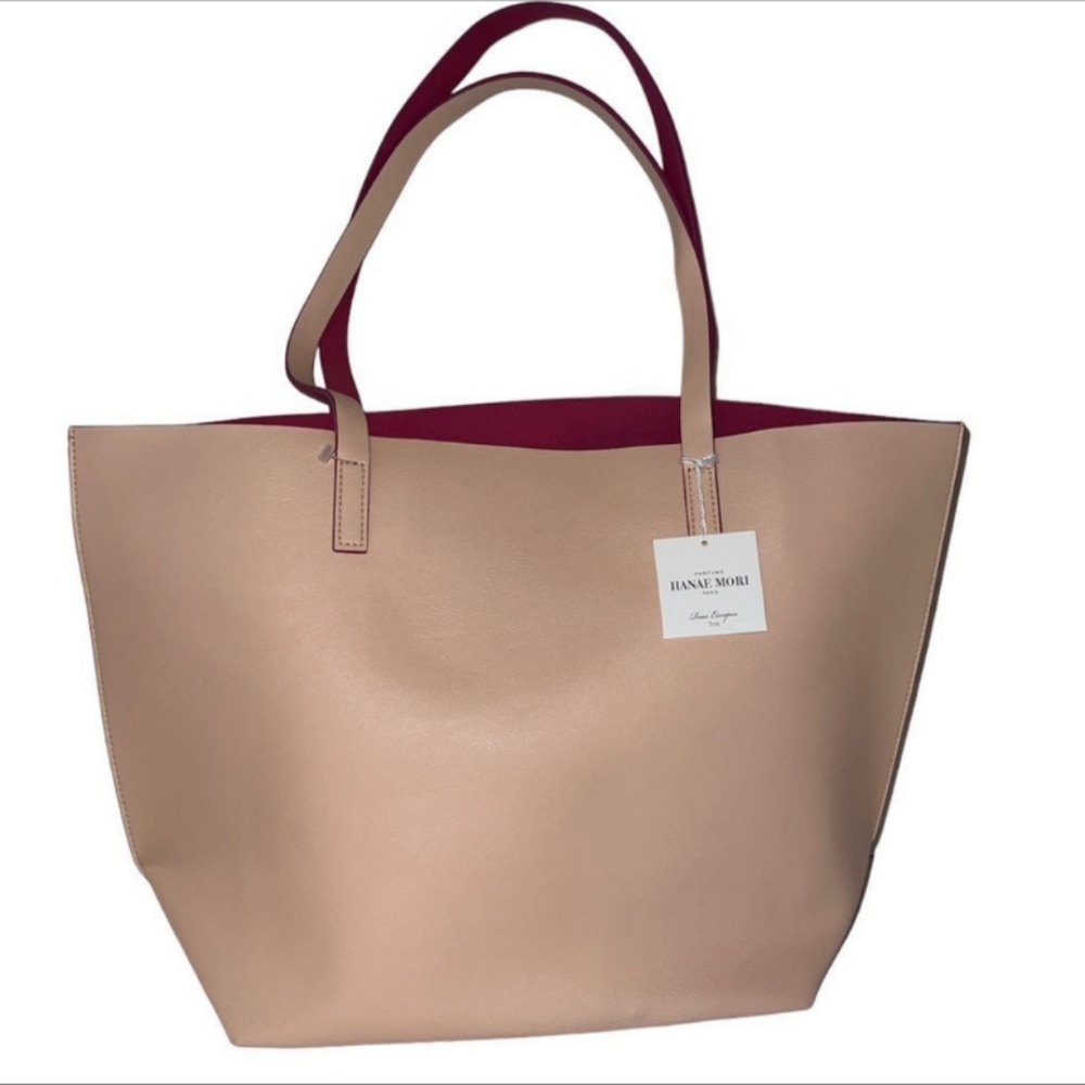 NWT Hanae Mori Paris Parfums Rose Escapes Tote Bag
